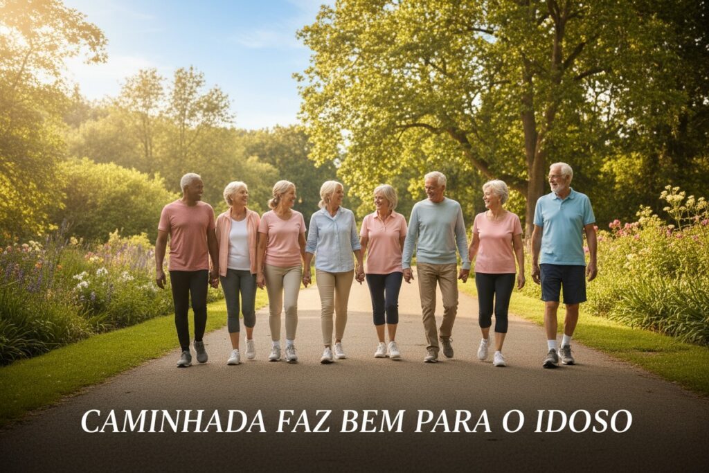 7 benefícios da caminhada para a saúde do idoso